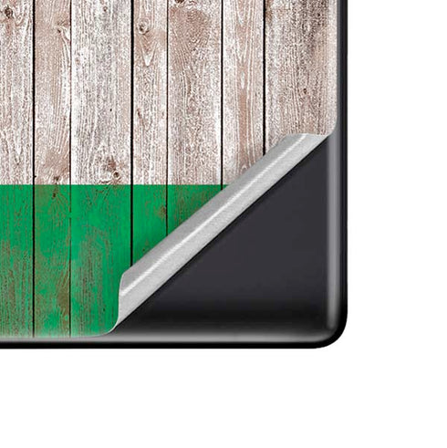 Ireland Flag Dark Wood Google Pixel 6 Skin